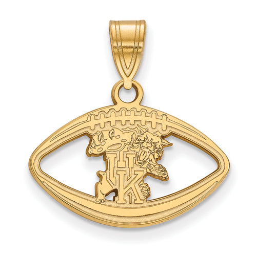 SS w/GP University of Ky U-K Wildcat Pendant in Football