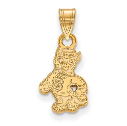 14ky North Carolina State University Small Mascot Pendant