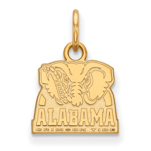 SS w/GP University of Alabama XS Elephant Pendant
