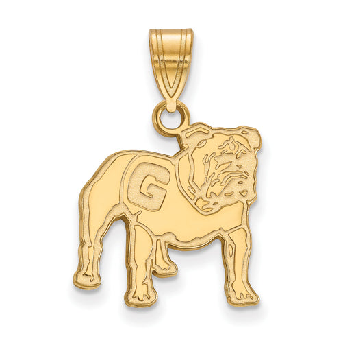 14ky University of Georgia Medium Full Body Pendant