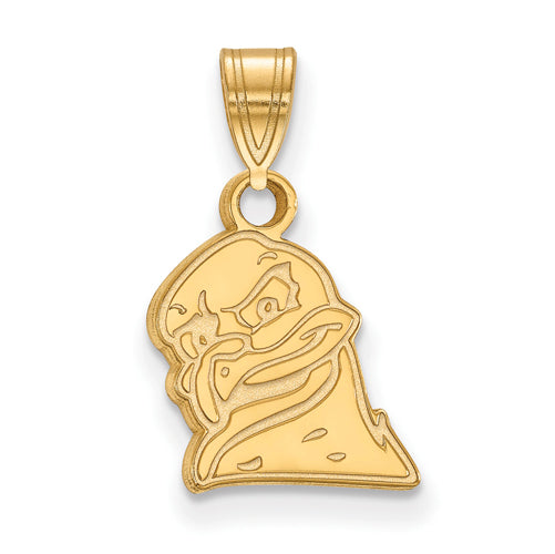 10ky Virginia Tech Small HokieBird Head Pendant