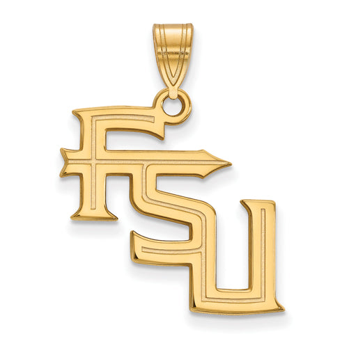 14ky Florida State University Large FSU Pendant