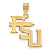 14ky Florida State University Large FSU Pendant
