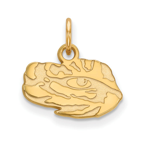 SS w/GP Louisiana State University XS Tiger Head Pendant