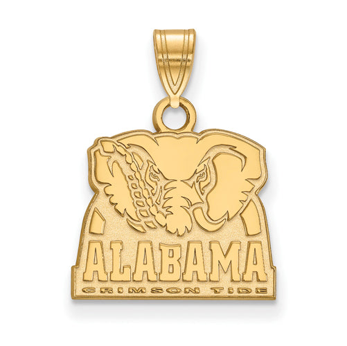10ky University of Alabama Small Elephant Pendant