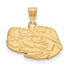 10ky Louisiana State University Small Tiger Head Pendant