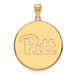 14ky University of Pittsburgh XL Pitt Disc Pendant