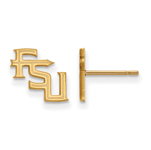 14ky Florida State University Xs Post Earrings