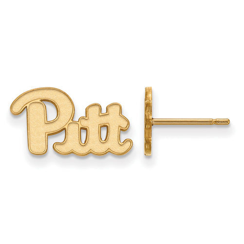 10ky University of Pittsburgh XS Pitt Post Earrings