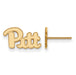 SS w/GP University of Pittsburgh XS Pitt Post Earrings