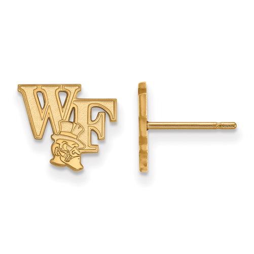 SS w/GP Wake Forest University XS WF w/deacon Post Earrings