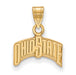 14ky Ohio State U Small "OHIO STATE" Pendant