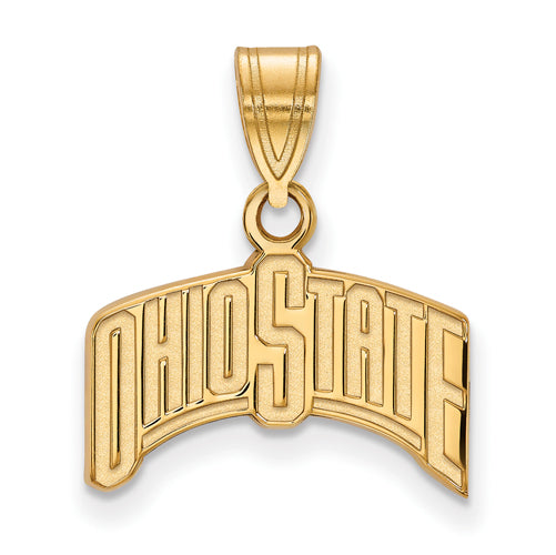SS w/GP Ohio State U Medium "OHIO STATE" Pendant