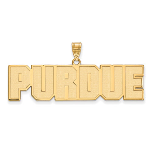 SS w/GP Purdue Large PURDUE Pendant
