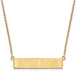 SS GP University of Notre Dame Small Bar Necklace