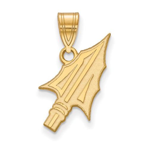 10ky Florida State University Medium Arrow Pendant