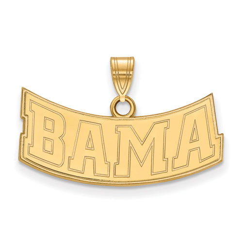 14ky University of Alabama Medium Bama Pendant