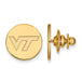 SS w/GP Virginia Tech VT Logo Lapel Pin
