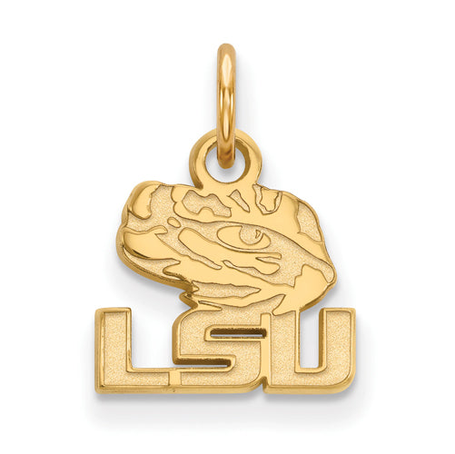 10ky Louisiana State University XS LSU Tiger Head Pendant