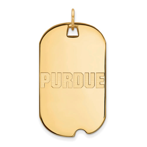 14ky Purdue Large Dog Tag