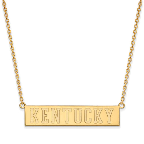 SS w/GP University of Kentucky Large Pendant w/Necklace