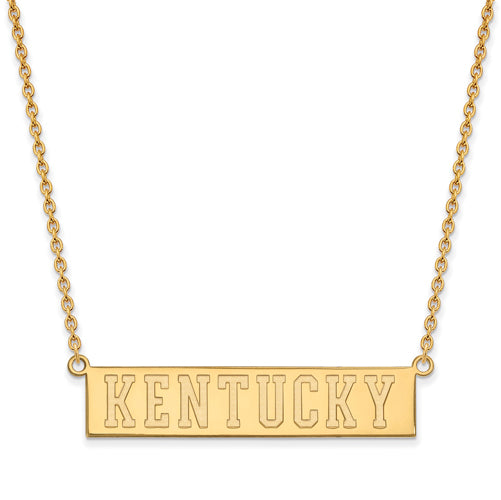 SS w/GP University of Kentucky Large Pendant w/Necklace