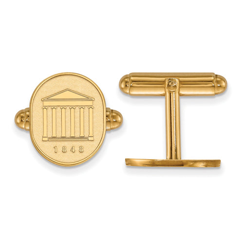14ky University  of Mississippi Crest Cuff Links