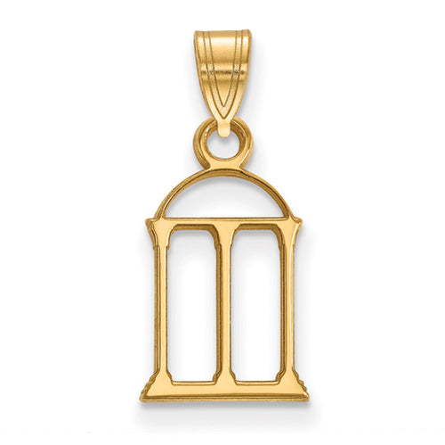 SS w/GP University of Georgia Small Arch Pendant