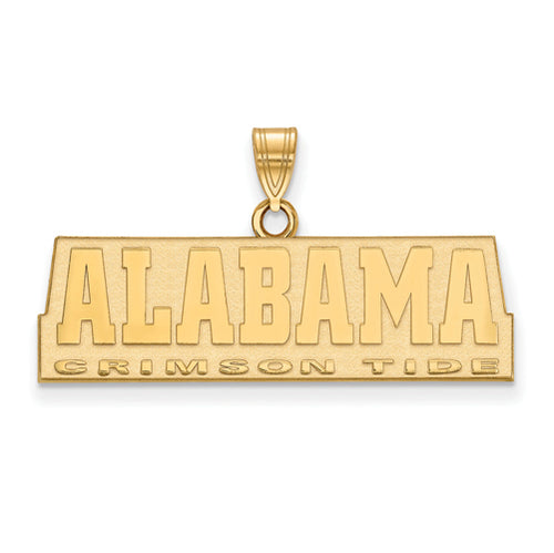 SS w/GP University of Alabama Medium Pendant