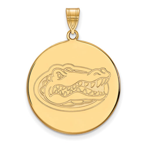 14ky University of Florida XL Disc Pendant