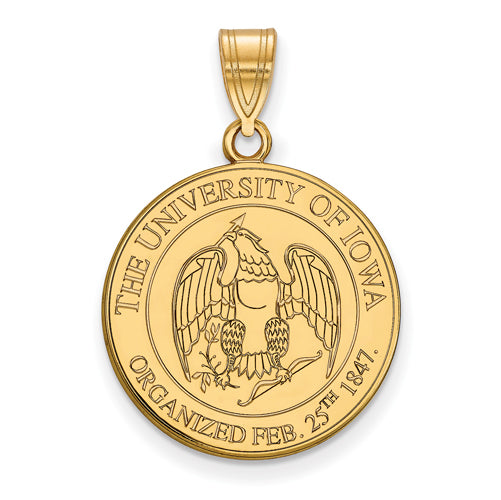 SS w/GP University of Iowa Large Crest