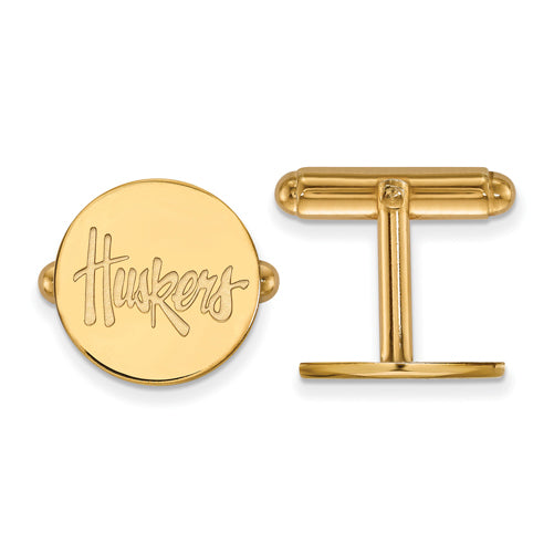 SS w/GP University of Nebraska Huskers Cuff Links
