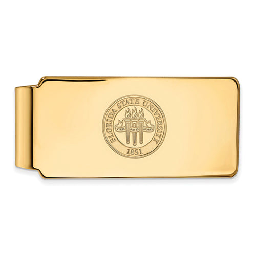 SS w/GP Florida State University Money Clip Crest