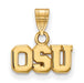 10ky Ohio State U Small "OSU" Pendant