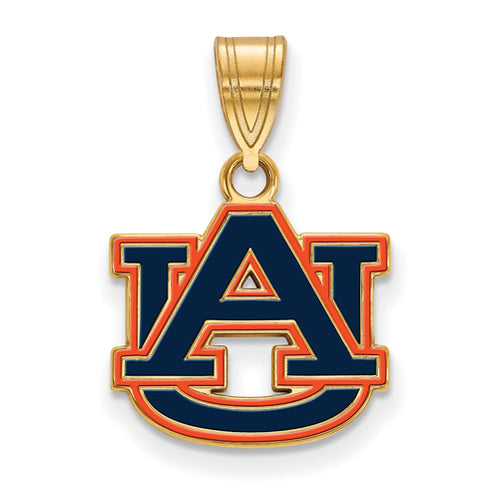 SS GP Auburn University Medium Enamel Pendant