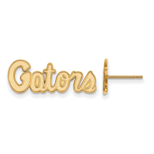 SS w/GP University of Florida XS Post Gators Earrings