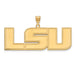 14ky Louisiana State University XL LSU Pendant