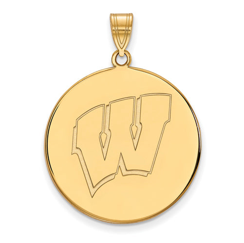 10ky University of Wisconsin XL Disc Motion W Disc Pendant