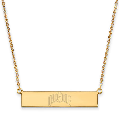 SS GP The Ohio State U Small Bar Necklace