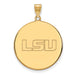 SS w/GP Louisiana State University XL Disc Pendant