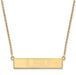 SS GP LSU Small Bar Necklace