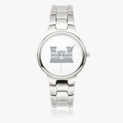 Combat Engineer-Silver Stainless Steel Silver Quartz Watch