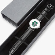 Watch Case with 101st Airborne Division Ultra Thin Watch (Black Strap)