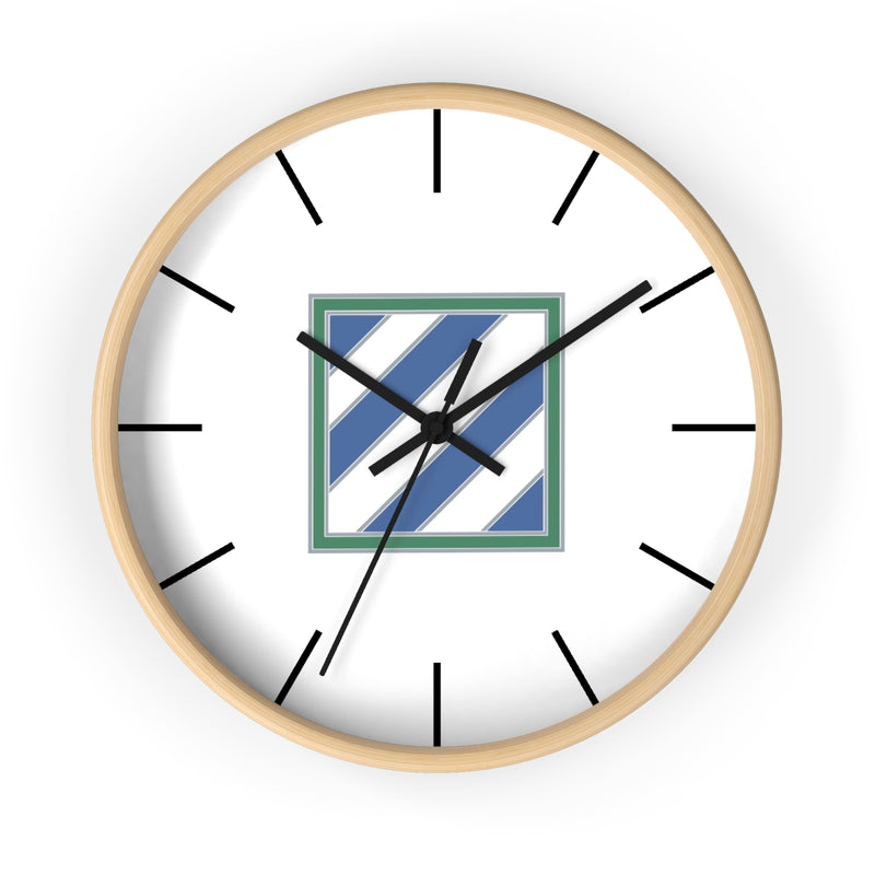 3rd Infantry Division Wall Clock