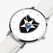 Perspective View - 2nd Infantry Division Ultra Thin Watch (White Strap)