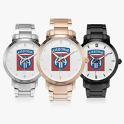 Family of 82nd Airborne Division 46mm Automatic Steel Strap Watches