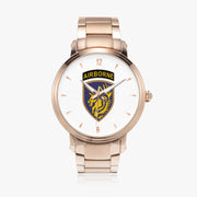 13th Airborne Division-46mm Automatic Steel Strap Gold Watch