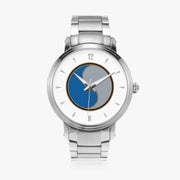 29th Infantry Division-46mm Automatic Steel Strap Silver Watch