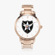 2nd Infantry Division-46mm Automatic Steel Strap Gold Watch