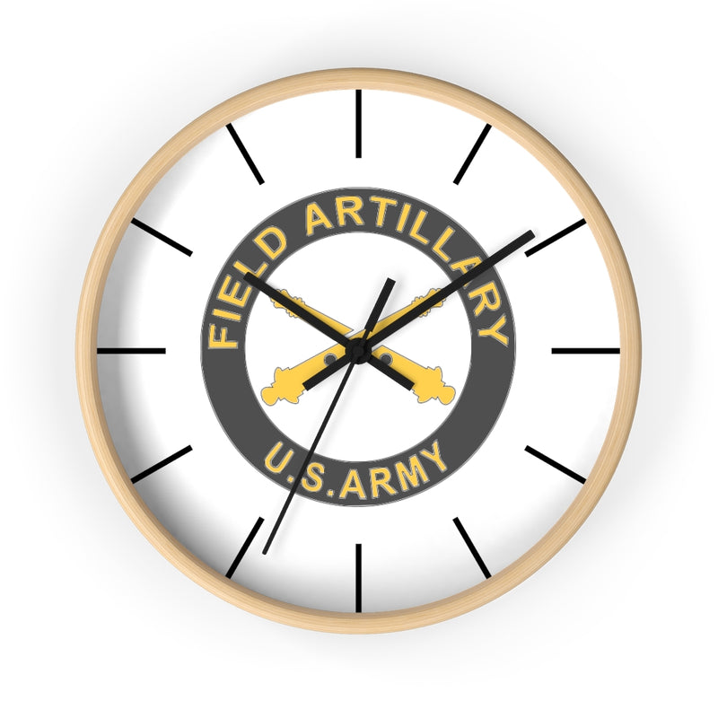 Field Artillery Wall Clock